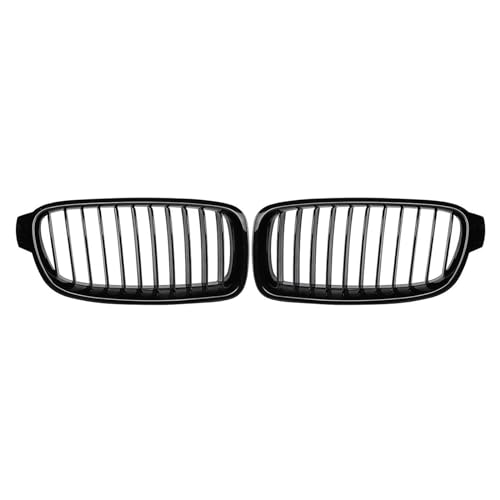 Calandres avant pour BMW Série 3 F30 F31 F35 noir brillant 11 bars 2012-2018