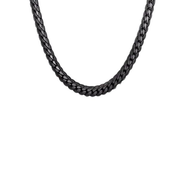 chain for men combo necklace for men Black chains for men neck chain for men chain for boys mens chain Stainless steel stylish long chains Locket Pendant Birthday gift golden chain fashion M440-image-24