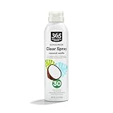 365 by Whole Foods Market, Clear Spray Sunscreen, SPF 30, Coconut Vanilla Scent, Water Resistant (80 Minutes), 5.2 Ounce