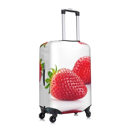 Strawberry Print Luggage Suitcase Cover Protector Luggage Washable Covers With Concealed Zipper3