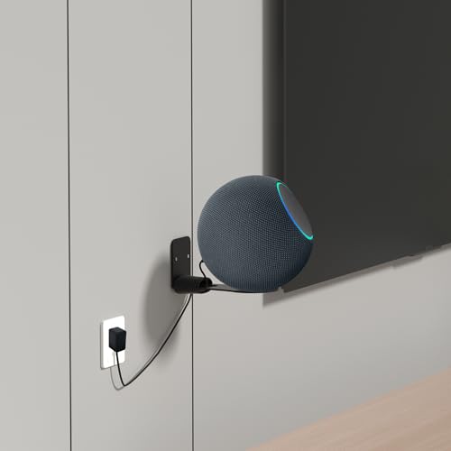 Soporte de pared para Echo Studio de metal premium duradero compatible con Echo 4 Gen 6