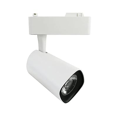 Harold Electricals Tracklight Rhombus COB Celing Spotlight for Indoor Lightings, Living Room, Showroom, Hotels, Lobby, Hallway, Studio (20 Watt, Neutral White Light) White Body