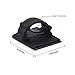 Fodlon Organizador Cables Mesa Oficina 50pcs Clips de Cable Autoadhesivos Sujeta Cables...