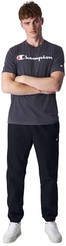Image of Champion Boys T-Shirt, Kids' T-Shirt For Boys, Lightweight Tee for Kids, Script & Print