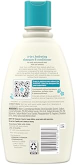 Aveeno Kids 2-in-1 Shampoo and Conditioner, Hydrating Shampoo and Conditioner for Soft, Smooth and Easily Manageable Hair, Oat Extract Formula, Gentle Scent, Hypoallergenic, 12 fl. oz, 3 Pack