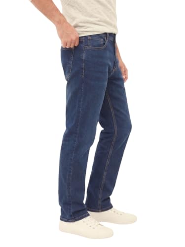 Image of Amazon Brand - INKAST Men Mid Rise Straight Fit Jeans | Denim Wear | Casual Pants | Straight Fit