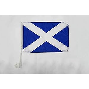 Az Flag V_55 Schottland Autoflagge 45x30 cm