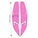 TOMALL 1 Pair Vinyl Headlight Films Smoke Tint Compatible with Honda Civic 2016-2021 Car Headlight Transmission Self Adhesive Stickers Exterior Vinly Smoke Decorations Trim for Car (Pink)
