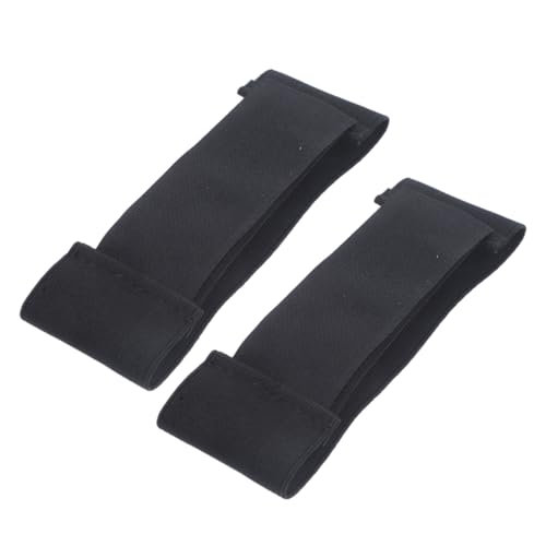 ibasenice 2pcs Adjustable Elastic Shin Guard Straps for Men and Women Slip Design for Ice Hockey and Soccer Fit for All Ages Easy to Use and Quick Application