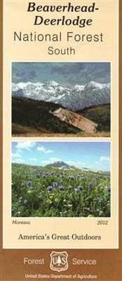 Beaverhead-Deerlodge National Forest (South) Map