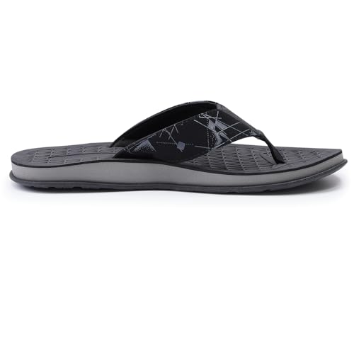 Image of MALIDA Mens Flip Flops Non-Slip Bathroom Shower Shoes Cushion foam Indoor and Outdoor Thong Sandals