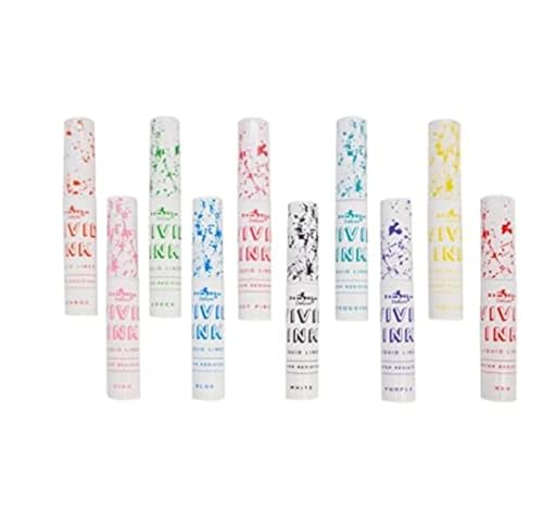 Set de 10 Delineadores Líquidos Vivid Ink Italia Deluxe miniatura 1