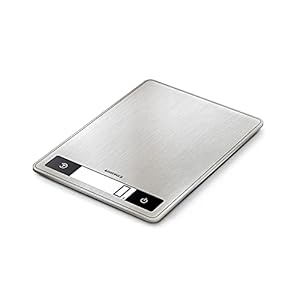 Soehnle Page Profi 200, digitale keuken- en pakketweegschaal met groot 22 mm LCD-scherm, weegcapaciteit 15 kg