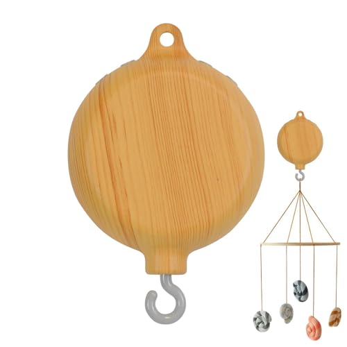 Boîte À Musique Mobile Pour Berceau De Bébé - Literie Cloche Musicale 35 Mélodies Douces Literie Pour Bébé À Piles Boîte À Musique Rotative En Bois Boîte À...