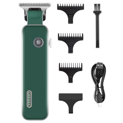 Tijeras de peluquería, Cortadora Eléctrica Profesional for Hombres, Máquina De Afeitar En Seco Recargable Por USB, Pelo
