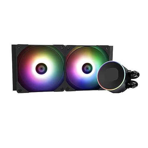 Radiateur de refroidissement à eau 240 ARGB pour processeur AMD AM5 et Intel