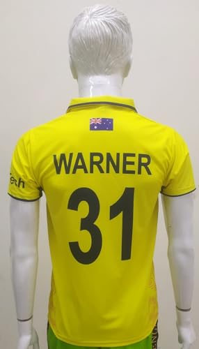 Image of Australia 50 Over World Cup Jersey 2023 (Half Sleeves),