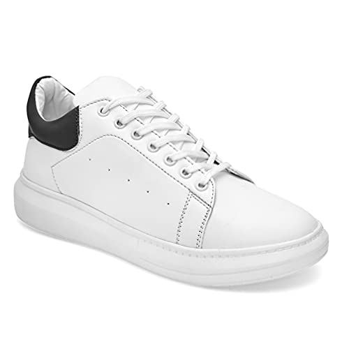 Buy STANPHORD Mens Flow Sneakers White 10 UK - Image 7