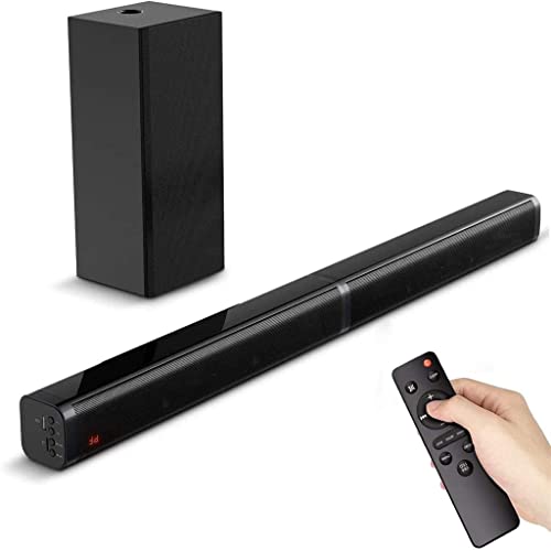 EYHLKM la télé Subwoofer de la barre sonore Bt Home Théâtre Cinema Sans fil Touch Control 2.1Channel 5 Son Aux 3.5mm Speake optique