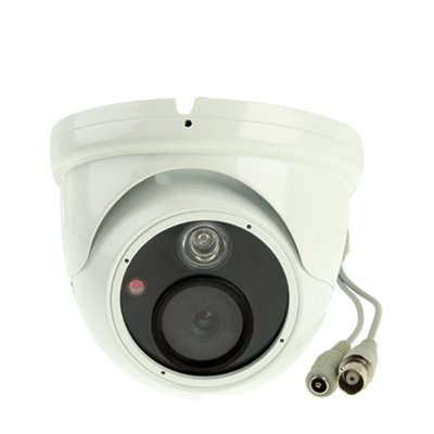 LM für 1/3 Sony 700TVL Color Dome CCD-Kamera, IR-Entfernung: 20m (Größe: 117 x 117 x 95mm) 2021 Neues Modell. (Color : Color1)