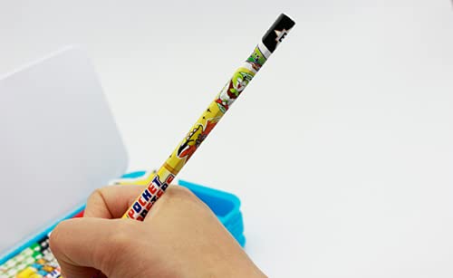 Lápices de grafito Pikachu Sun & Moon set 4 pcs miniatura 6