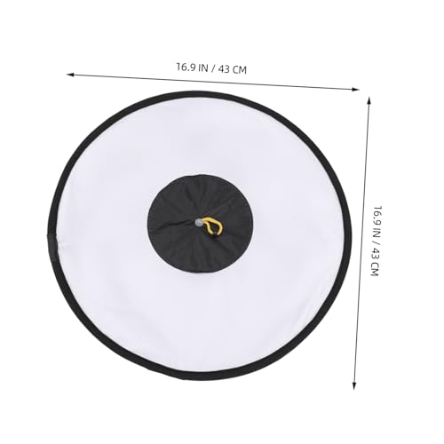 Difusor reflector para flash de cámara luz anular portátil con bolsa 4