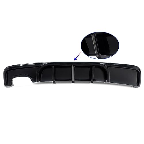 Diffuseur de lèvre de pare-chocs arrière BMW E82 finition luxe avec éclairage LED - 4