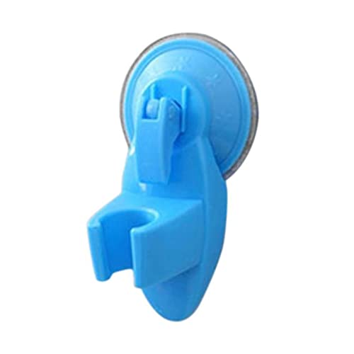 ZLYJ Installations de Salle de Bain 6 Couleurs Salle de Bain Strong Attachable Shower Headder Bracket Movable with Sucker Sucker Murd Murd Kid Head Brackets Support de Douche (Color : Blue) Cover