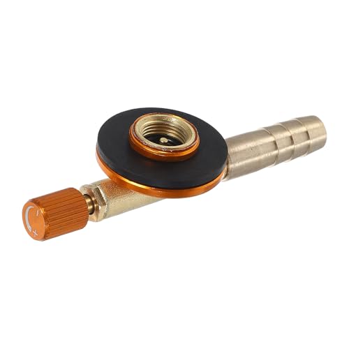 Veemoon Adaptador para Estufa de Camping Compatible Tanque de Gas Propano Convertidor Compacto y Ligero para Cocina al Aire Libre Conexión Segura para Bombonas de Gas Domésticas y