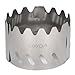 Lixada Backpacking Stove Set Portable with Windshield+Lid+Stand Alcohol Stove Aluminum Alloy Ultralight Stable for Camping Hiking Traveling