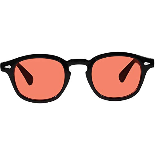 Image of Bestum Inspired Square Sunglasses With Rivets Tinted Lens UV400
