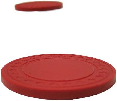 Brybelly Diamond Ring Poker Chip 8.5-gram Clay Composite – Pack of 50 (Red) image 2