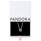 PANDORA Hearts of PANDORA - Gift for Her - Cubic Zirconia Necklace in Sterling Silver - With Gift Box - 17.7'