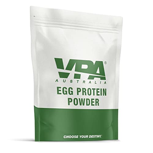 VPA® Australia Egg White Powder- Natural Unflavoured, 100% Pure, 1kg (33 Servings)