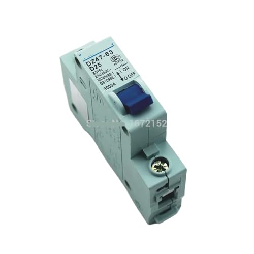 Disjoncteur miniature 1P 25A type D évite les coupures du compresseur en 240V