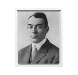 Poster Master Music Photo - Ring Lardner 1926 - American Sports Columnist and Short Story Writer Historic Literary Portrait Wall Decor - 8x10 White Framed CANVAS Wall Art