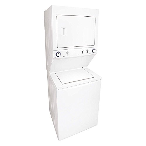 Frigidaire FFLE3911QW 27' Energy Star Certified Washer/Dryer Laundry Center with Super Capacity 8 Multiple Wash Cycles 4 Drying Cycles and Timed Dry Cycles in