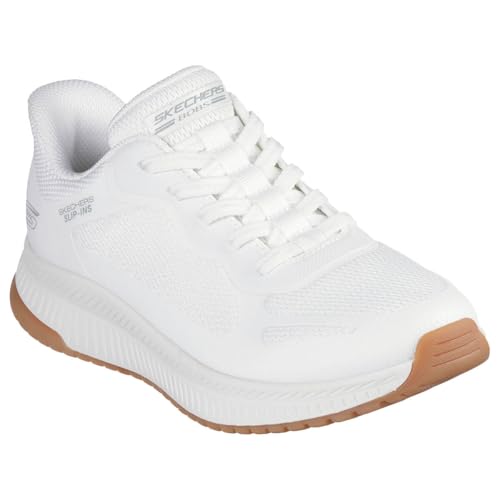 Skechers Damen Bobs Squad 4 Staple Look Turnschuhe, White Mesh, 35.5 EU – Ansicht 2