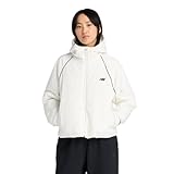 [ニューバランス] ベンチコート 中綿パデッドショートレングスジャケット フード パーカー レディース(AWJ53172) SST(シーソルト) XL