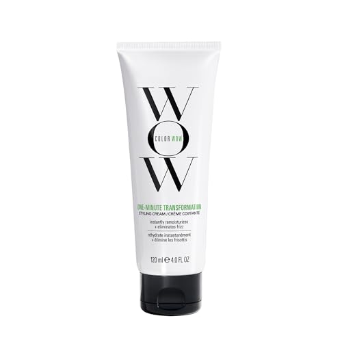 Color Wow One Minute Transformation Crema de peinado - Para un estilo perfecto y duradero - Producto de peinado para un acabado perfecto - Gel de peinado que aporta hidratación y brillo - 120 ml