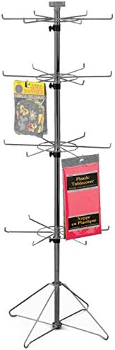 Marvolus 164-4E6 Spinner Rack With 24 Hooks