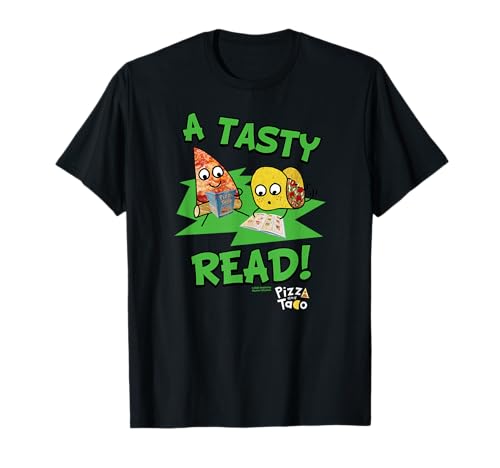 Pizza and Taco A Tasty Read T-Shirt