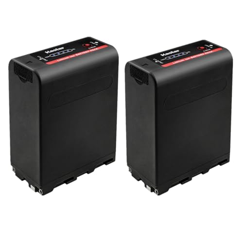 Kastar NP-F990EXP Battery 2-Pack Replacement for Aputure