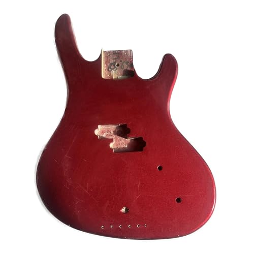 DIYギターアクセサリー 未完成のDIYエレキベースギターボディキットパーツ