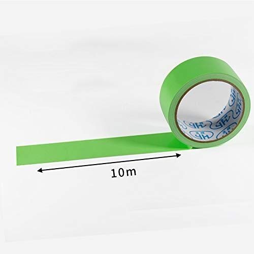 Nastro impermeabile autoadesivo 10M verde nastro adesivo resistente nastro adesivo impermeabile e per mostre di nozze Colla forte Nastro adesivo di fissaggio a colori su un lato