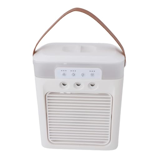 Ventilador de nebulización portátil Brrnoo blanco de 400 ml con difusor para mesa 3