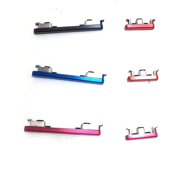SPAREWARE® for Mi Redmi K20/Redmi K20 Pro-Black/Power Volume Button Side Button Out Key Body Button