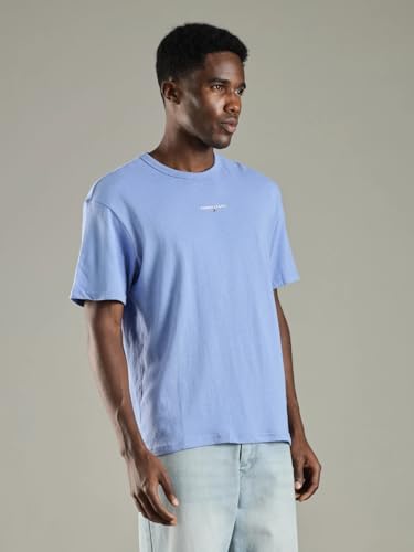 Image of Solid Relaxed Fit Cotton T-Shirt