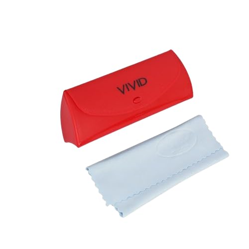 Image of VIVID Vision Unisex Adult Lightweight Eyewear Specs Case Cover | Protect Eye Glasses | Chashma Dibbi | Sunglass Box