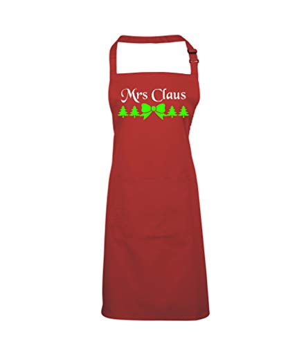 Edward Sinclair | Mrs Claus | Red | Apron
